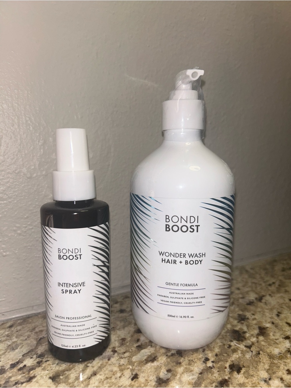 BondiBoost Wonder Wash Hair + Body & Intensive Spray - White